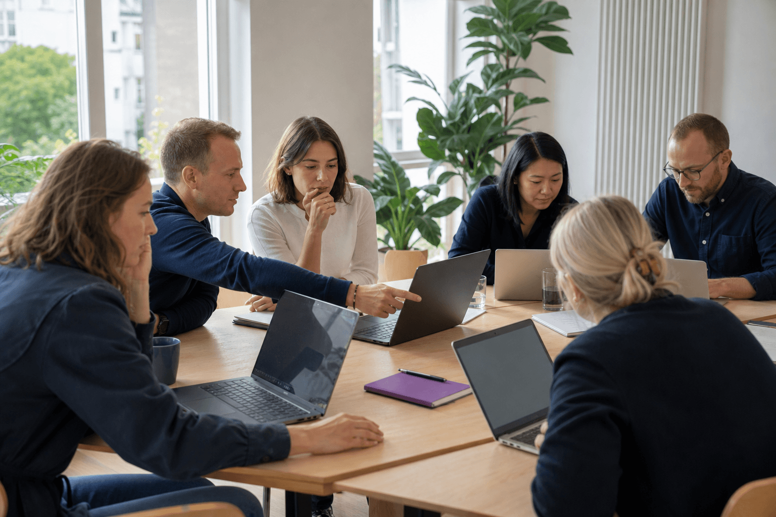 Kursberatung und Dozierende der Matrix AI Academy